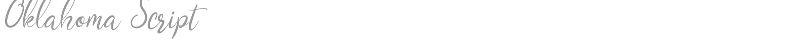Oklahoma Script font preview